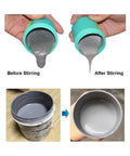 Comparison of solder paste before and after using Fully Automatic Solder Paste Cream Mixer For Tin Paste And Cream Centrifugal Agitator Mixer