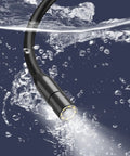 IP67 Waterproof Endoscope Camera With 1080P HD Image Articulating Borescope 4.3 Inch Color LCD 8 LED Lights 5m Cable underwater
