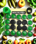 Top Shelf Faucet Aerator Inserts 1.5 Gpm Flow Restrictor For Kitchen And Bath Fixtures displayed with fresh vegetables.