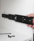 Installing Soft Close Telescopic Drawer Slides Heavy Duty Full Extension Side Mount Rails for kitchen cabinets