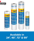 Pro Grade Masking Film For Hand Masker 48 Inch By 180 Foot Roll, Static Cling Keeps Film In Place, Flake Resistant, 1 Roll