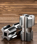 Essential Multitask Pipe Threader Kit For Pvc And Long Lasting Home Repairs Installations Featuring Tough Alloy Dies and ergonomic design.