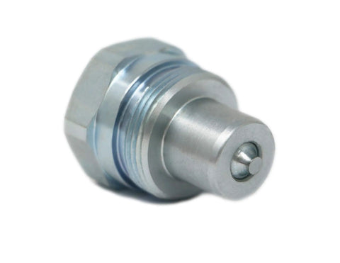 Heavy Duty Three Eighths NPT High Pressure Hydraulic Coupler Set, 10,000 PSI, Three Eighths Body, Industrial Grade Replacement, close-up view