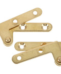 Antique Copper Pivot Door Hinges Set For Wooden Doors Dope Hidden Concealed Mechanism Delivers Ultra Smooth Operation For Vintage Closet