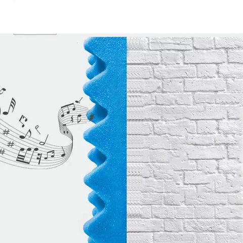 Top Shelf Knockout Sound Dampening Self Adhesive Acoustic Foam Rolls For Recording Studios Home Theaters Gaming Pods And Creative Spaces Purple High Density on a textured background.
