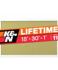 Lifetime Washable HVAC Air Filter 18x30x1 MERV 11 Super Durable Reusable Filter Save Money Every Year And Improve Airflow