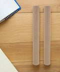 Two kraft paperboard poster tubes from 10 Pack Kraft Paperboard Poster Tubes With Plastic Caps, 50mm Inner Diameter And 40cm Length