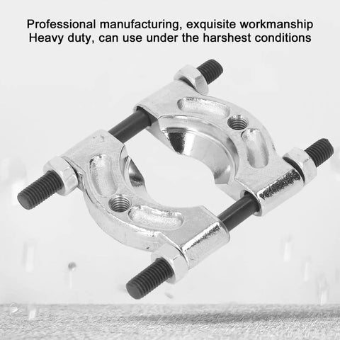 Heavy Duty Bearing Separator Tool And Puller For Cars Alloy Steel, close-up view with bolts, for 30 to 50mm metric gear removal.