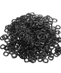 Beefy Workhorse Wave Washer Set For Tight Load Bearings 3 Piece Kit Includes Compression Wave Washers Grommet And Rubber Grommet Washers For Auto Home And Shop Use, black wave washers pile