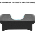 Made in USA 870 Picatinny Rail Mount for Shotguns with low profile see-through design