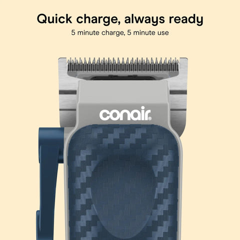 Rechargeable Hair Clippers Kit With Color Coded Guide Combs 17 Pieces For Barber Quality Cuts No Pulling Or Snagging Cordless With Lithium Ion Battery