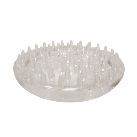 4 Inch Round Spiked Caster Cups For Carpet Protection And Furniture Stability Anti Dent Base Reduces Indentation And Prevents Sliding