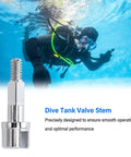 Beefed Up Heavy Duty Stainless Steel Dive Tank Valve Stem For Scuba Gear With Easy Install And Durable Spindle Built To Last