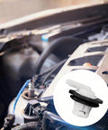 Close-up of Two Pack Beefed Up Fuel Tank Vent Plug And Valve Kit With Grommet for Jeep Wrangler and Ford F Series engine bay