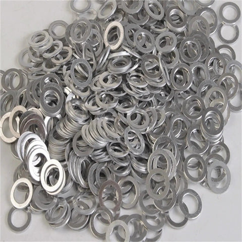 Ultimate 200 Pack 304 Stainless Steel Flat Washers Assorted Sizes Sealing Gasket Kit Go To For Durable Fastening And Even Load Distribution With Corrosion Resistant Construction For Auto Home And DIY Projects, assorted washers