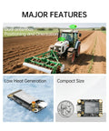 Beefy Centimeter Level RTK GNSS Module With All Constellations GPS BDS GLONASS Galileo QZSS for vehicle positioning and field surveys.