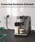 Dual Outlet Smart Plug 15A WiFi Extender With Independent Outlets control coffee maker