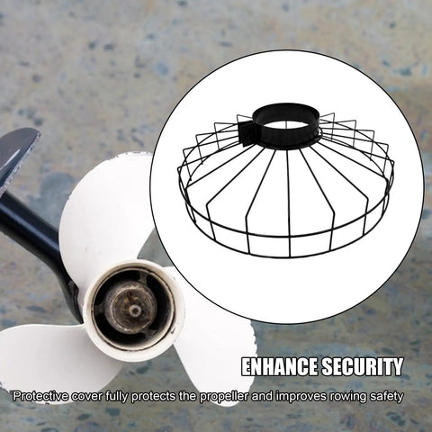 Outboard Prop Guard Shield With Stainless Steel Net Cage, Built To Last Marine Safety Cover For Boats And Motors