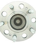 Front view of Rear Wheel Bearing And Hub Assembly Set Two Piece For Hyundai Azera Sonata Tucson Kia Cadenza Optima And Sportage