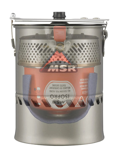 Reactor Windproof Camping Stove System With 1.0L Pot Crazy Fast Boil Time For Backcountry Cooking Ideal For Backpacking And Hiking 2024 Version