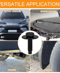 All In One M6 U Clip Automotive Kit With Speed Nuts And Screw Clips For Engine Splash Shield And Fender Liner Car Accessories Heavy Duty Carbon Steel Hardware, M6 screw
