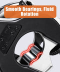 Close-up of 2 In 1 Ratcheting Pipe Cutter For Tight Spaces showing smooth bearings and measurement markings for 8-29mm pipes.