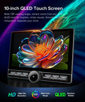 10 Inch QLED Car Stereo For Dodge Grand Caravan And Chrysler Town And Country Wireless CarPlay Android Auto Radio Display