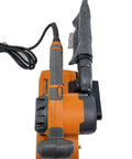 Top view of Beast Of A Heavy Duty 3 Inch By 18 Inch Belt Sander With 6.5 Amp Variable Speed Motor, twin fan dust collection