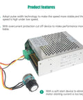 800W Mach3 CNC Spindle Motor Speed Controller And Power Supply shown with protective casing and wiring features