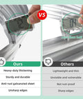 Comparison of Two Pack Raised Garden Bed For Outdoor Use Made From Galvanized Steel showing thickness vs others