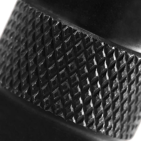 Close-up of the knurled grip on the Gonna Be Your Ultimate Upgrade To The Side Charging Bolt Extended Handle Knob.