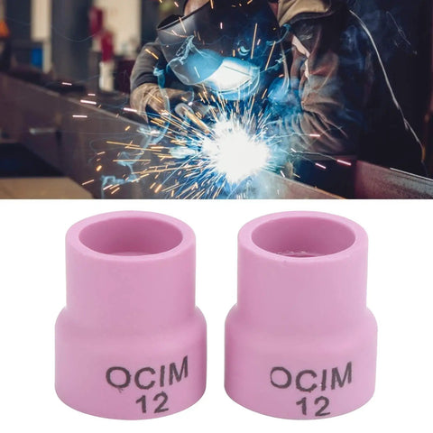 Pro Grade Ceramic TIG Cup Kit With Alumina For 0.1 Inch Torch Cups WP 17 18 26 1.6 Air Cooled Welding Accessories