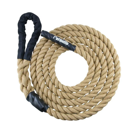 Outdoor Climbing Rope For Fitness And Strength Training, 1.5 Inch Gym Rope With 10, 15, 20, 25, 30 And 50 Feet Length Options