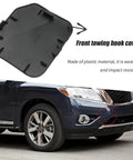 Front Tow Hook Cover Replacement For Pathfinder 2013 2014 2015 2016, Durable Plastic Weather Resistant Shield, Direct Replacement Part 622A0-3KA0A