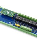 8 Channel Relay Expansion Board for Raspberry Pi and Jetson Nano 5V Power Supply GPIO Ready Controls High Voltage Home Appliances Up To 5A 250V AC with Photo Coupling Isolation and Rail Mount Case