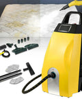 3000W High-Pressure Steam Cleaner With Large 3.5L Tank Supercharges Deep Cleaning For Kitchen Grease, Carpets, Sofas And Tiles Fast Heat Up Ideal For Home Auto Detailing Projects