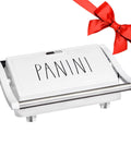 Panini Maker 750W 2 Slice Grill With Indicator Lights Opens 180 Degrees Dual Heating for Even Toasts Nonstick Coated Surface