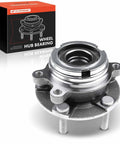 Beefed-Up Front Wheel Bearing And Hub Assembly For Nissan Altima 2007-2012 6-Lug With 29 Splines ABS Compatible Direct Fit Replacement