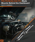 Premium Front Windshield Wiper Motor And Linkage Assembly Compatible With Jeep Wrangler Jk 2007 To 2018, showcasing bolt-on installation.