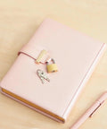 Journal with pink cover, padlock and keys; Two Pack Small Solid Brass Padlocks With Keys 20mm And 25mm Mini Key Locks shown