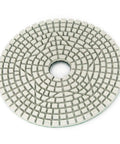 Close-up of 4 inch wet/dry diamond polishing pad in Time-Saving Wet/Dry 3 Step Diamond Polishing Pads Set, 4 Inch Sanding Discs Grit 2
