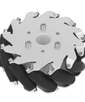 127mm Omni Directional Wheel Kit For Dope DIY Education Robots, Low Noise, Aluminum Alloy Polyurethane Construction, 2 Sets