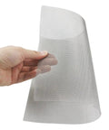 8 Piece Wire Mesh Screen Car Bumper Repair Kit For Plastic Welding Quick Patch And Precise Fix shown in hand for scale