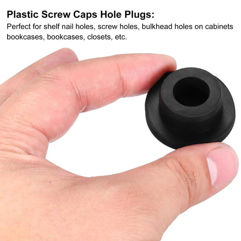 Heavy Duty T Shaped Silicone Plugs 1 Inch Round Slip On Rubber Stopper Hella Tough Waterproof Bulkhead Seal Cover Built To Last For Your Home Sink Projects Black in hand, showing design for sealing holes.