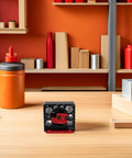 Precision Adjustable Dowel Jig And Wood Rod Cutter For Crafting Perfect Tenons on a wooden table with colorful tools.