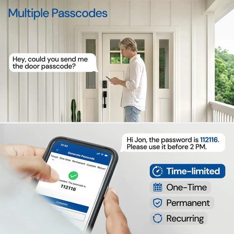 Next Level Keyless Smart Deadbolt Lock Delivering Zero Sweat Seven In One Access Setup For Heavy Duty Entry Doors Featuring App Control Fingerprint Scanner Alexa Voice Passcode And Backup Fob Support For Reliable Home Protection