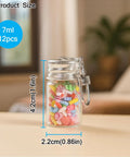 Top Tier 12 Pack 7 ml Mini Glass Bottle Keychains Featuring Secure Screw Lids And Heavy Duty Metal Rings Ready To Roll With You Anywhere Sweet For Oils Perfumes And Craft Projects Or Party Favors with colorful craft items inside.