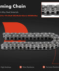 Timing chain from Engine Timing Chain Kit, 3 Piece Built For Chevy Silverado 1500 2500 HD 3500 Classic, Impala, Tahoe and more