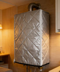Outdoor Tankless Water Heater Cover With Weatherproof Protection IPX4 Waterproof Rating, Dustproof Cotton Material For Winter