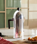 La Cupola Espresso Coffee Maker By Aldo Rossi Aluminum And Thermoplastic Resin 6 Cup Capacity Black Handle Classic Minimalist Design For Home Barista Vibes